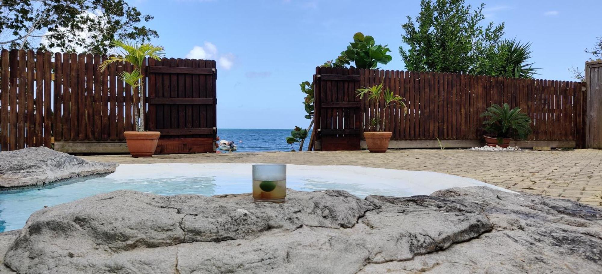 45 Villa La Cherry Bord De Mer Le Diamant Exteriör bild